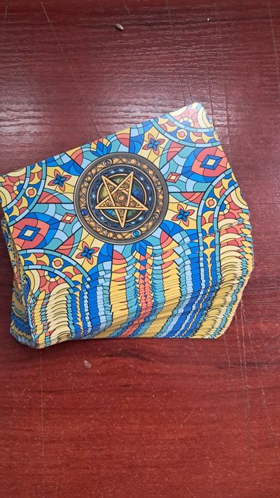 Таро вітражне, stained glass tarot