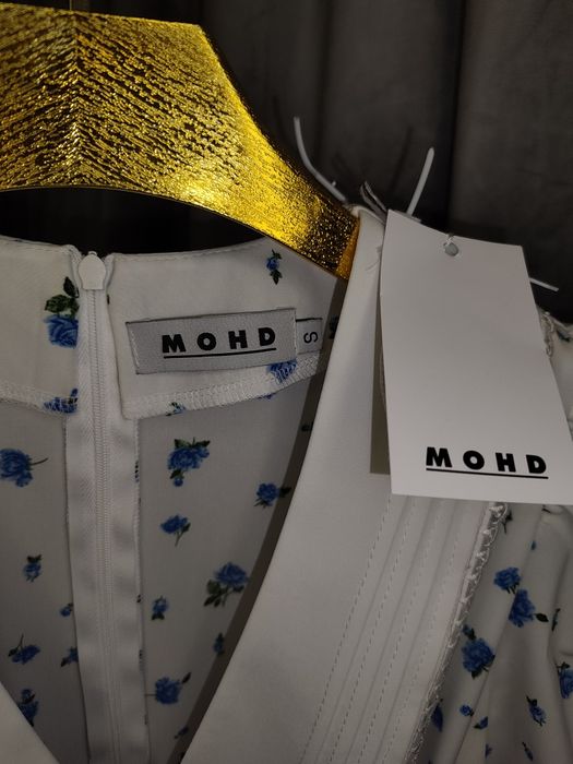 Mohd 28 maggio український бренд плаття сукня міді з білим коміром