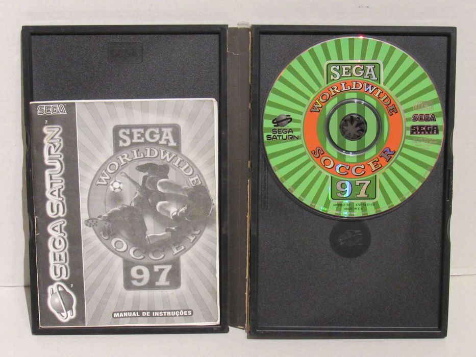 Jogo Sega Saturn Sega Worldwide Soccer 97