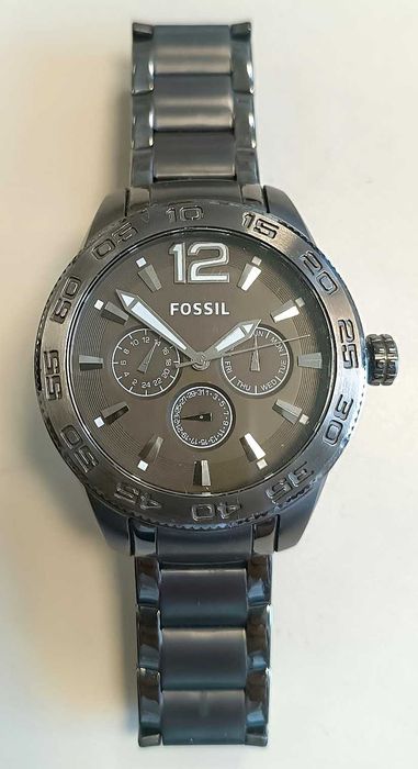 Robusto relógio Fossil BQ1165 – Caixa e Documentos - TOP