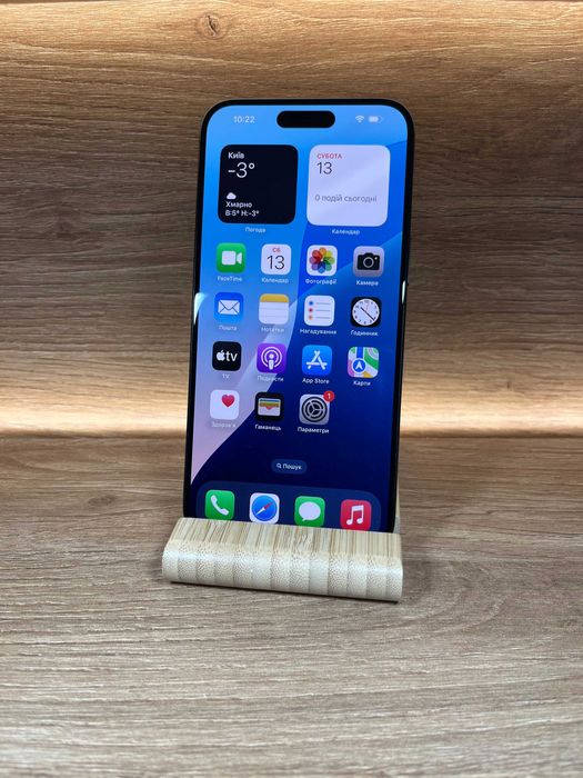 Apple iPhone 15 Pro Max 1 TB Blue!! АКБ 90%! З США!!! №: 4340!!