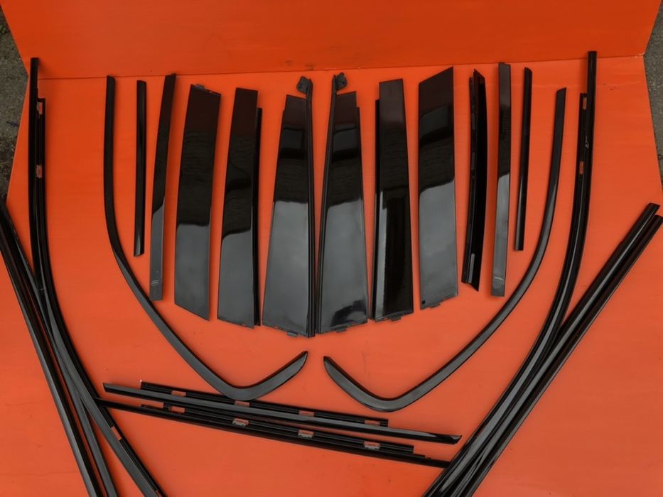 Молдинг двери Shadow Line е53 БМВ Х5 шадов лайн глянец BMW