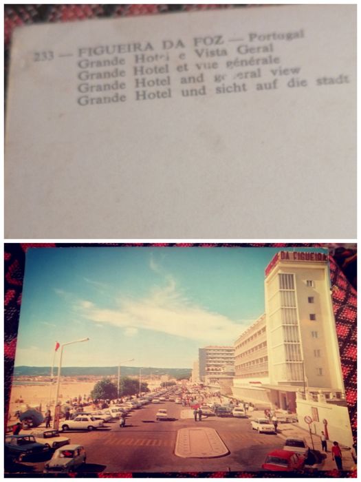 Postais antigos com selo