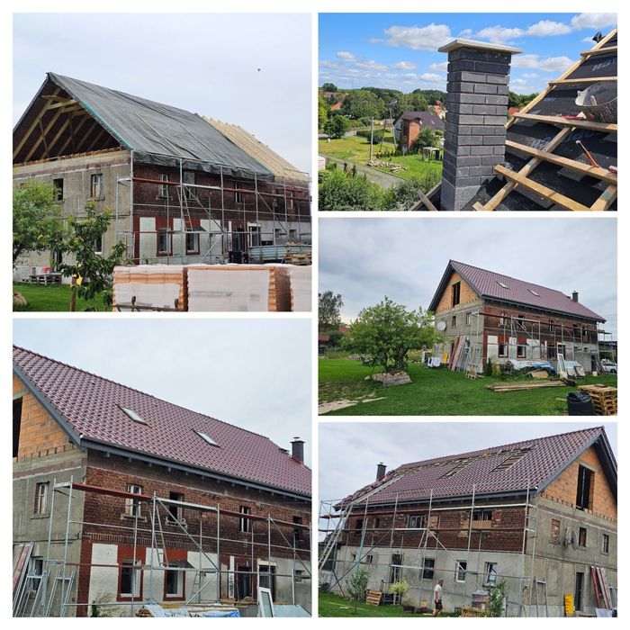 Usługi Budowlane – Dachy • Elewacja• Docieplanie • Poddasza