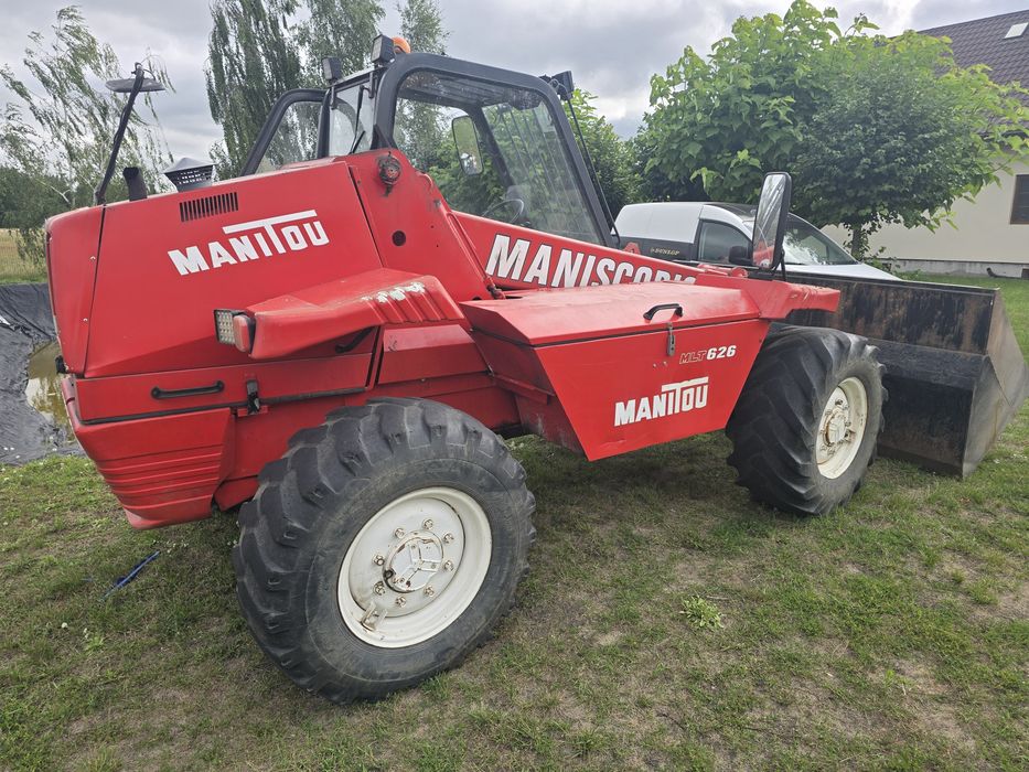 Manitou MLT 626 ładowarka teleskopowa 1990 Perkins