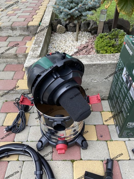 Миючий пилосос, пилесос моющий, порохотяг, строительный Parkside