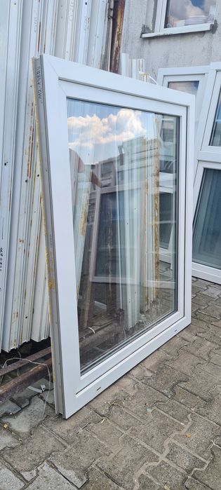 OKNA KacprzaK OKNO PCV 112X138 Używane Plastikowe  Lider Okna OLX