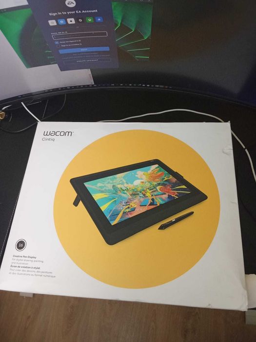 Mesa digitalizadora wacom cintiq 16