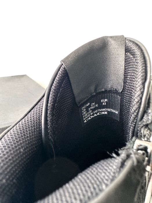 COACH мужские ботинки чоловічі шкіряні черевики ботінки оригінал коач