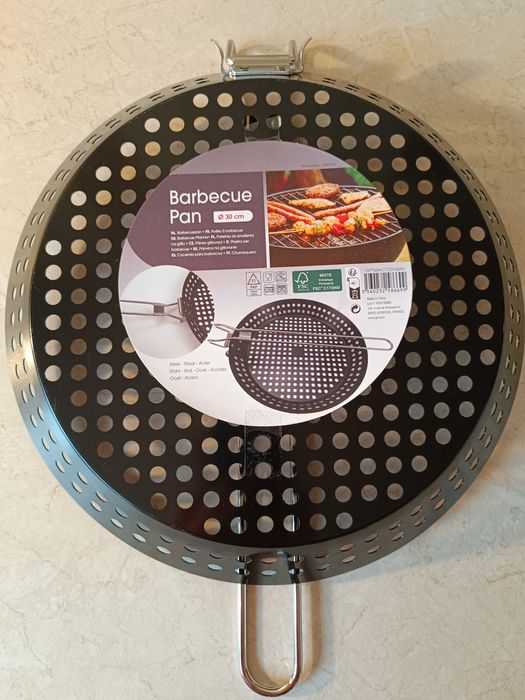Nowa składana patelnia grillowa ruszt