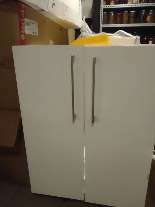 Szafka biała bez blatu