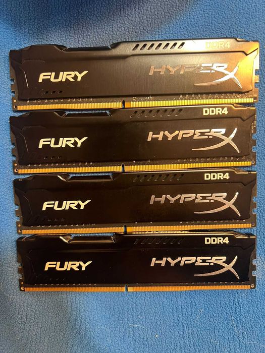 Dwa używake komplety: HX421C14FBK2/16 16GB (8GB 1G x 64-Bit x 2 pcs.)