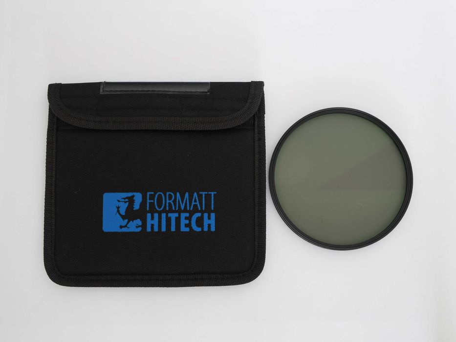 Filtro polarizador circular de 105mm com a respetiva bolsa