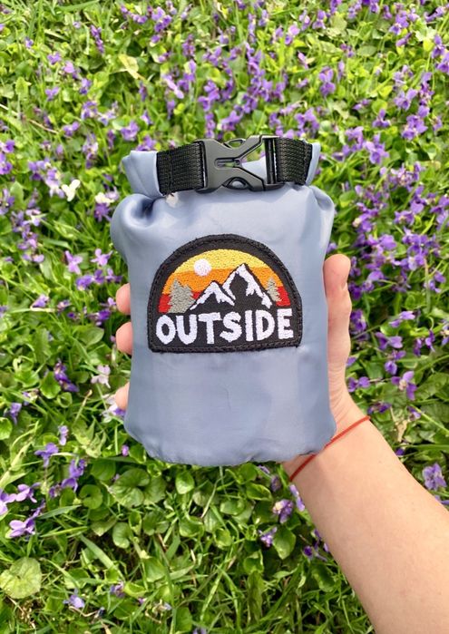 Туристический гамак 390 грам Outside MAX парашутний нейлон MADE IN UA