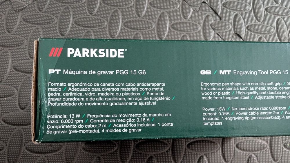 [Novo] Máquina de Gravar em Diversos Materiais c/ 4 Moldes