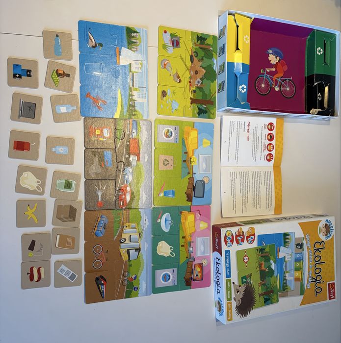 Gry, układanki, puzzle dla 2, 3, 4 latka