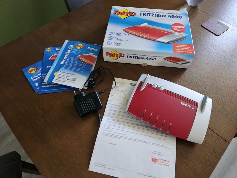 Router FritzBox 4040 FRITZ!Box Ideał
