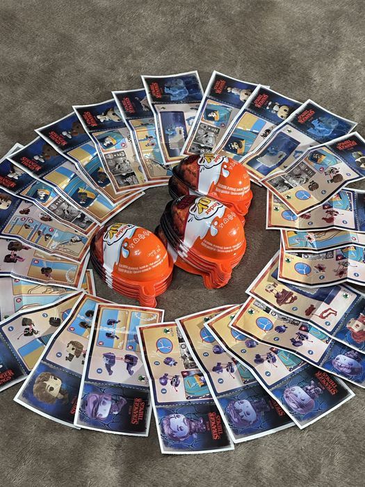 Kinder Joy “Stranger things” (Дивні дива), Funko Pop (ціни в описі)