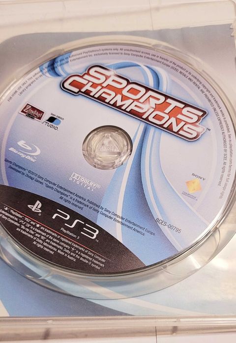 Sports Champions PS3 – pudełko + płyta + manual