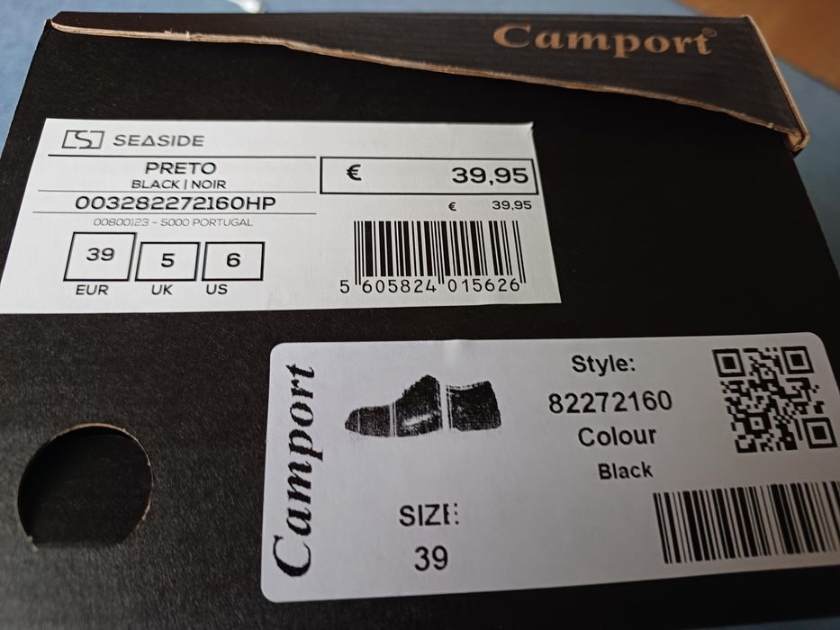 Sapatos Camport nr 39