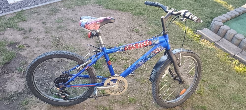 Rower, licencja Spiderman, koła 20"