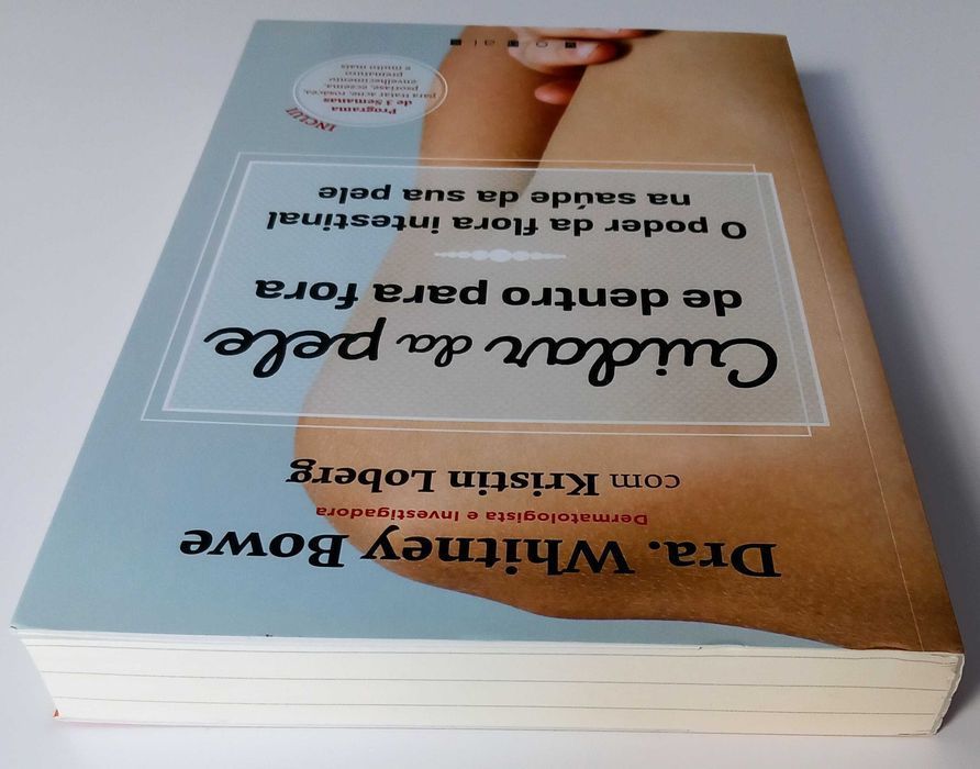 Livro Cuidar da Pele de Dentro para Fora de Whitney Bowe [Portes Inc]