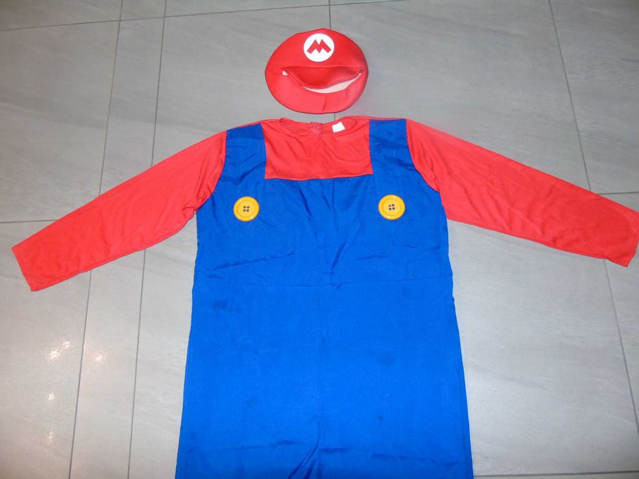 strój Super Mario L/XL  dla dorosłych