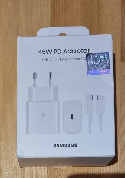 Nowa ładowarka Original Samsung 45w Super Fast Charging kabel USB-C w