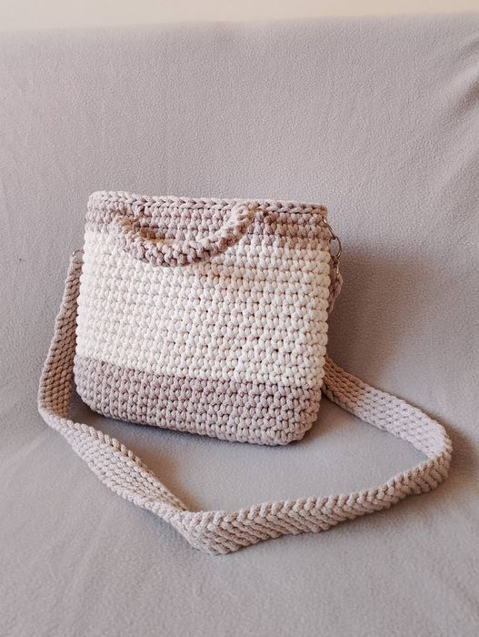 Torba że sznurka ręcznie robione