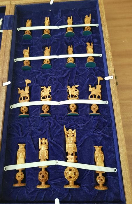 Jogo de xadrez Imperador e Imperatriz da China