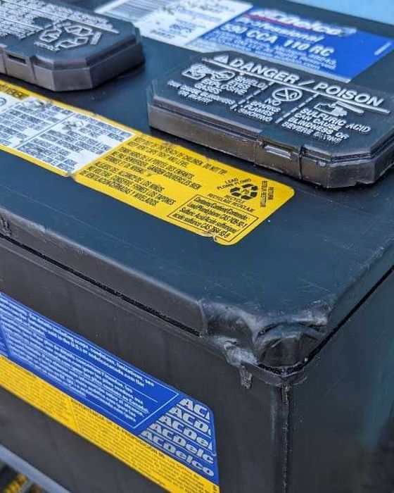 OEM оригинал аккумулятор GM 86PS 66 Ah 590A (88865255) 232x173x198