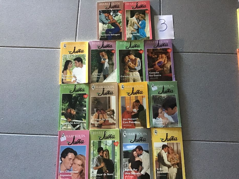 Livros coleção harlequim
