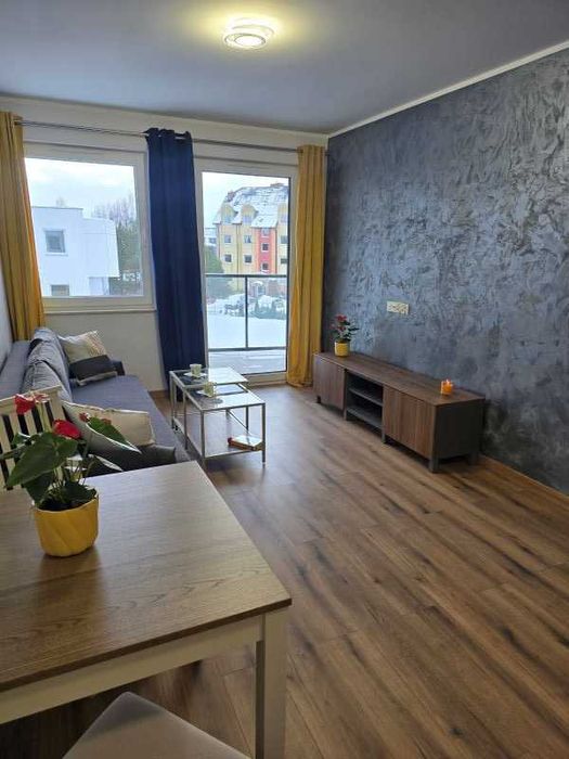 Nowo oddane, energooszczędne dwupokojowe 40m2 mieszkanie.