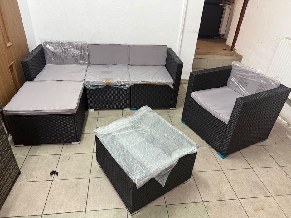 Nowy zestaw ogrodowy z technoratanu 4 osobowy