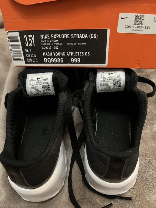 Кросівки Оригінал кроси Nike 22,5 см. 35,5р. Дитячі жіночі