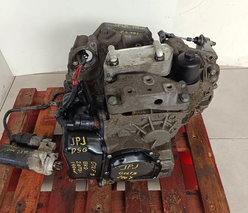 Motor golf 5 2.0TDI 140cv BKD - JPJ caixa 6 velocidades DSG letra C