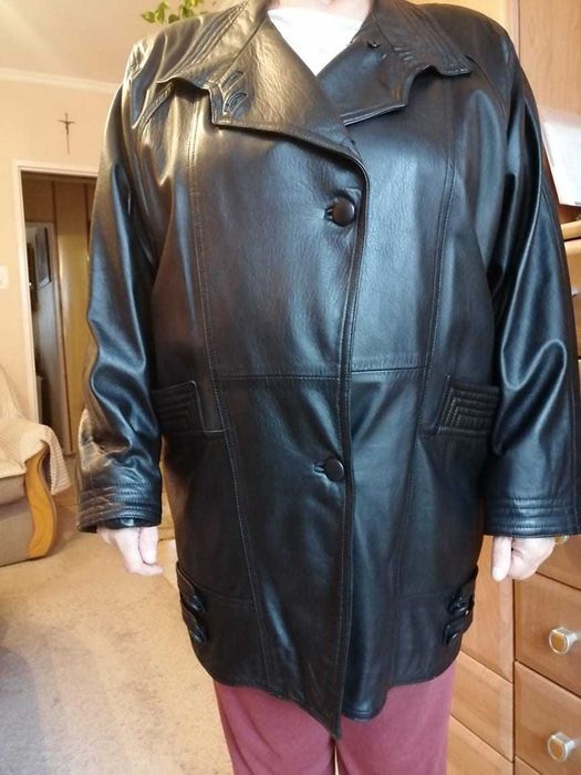 Kurtka jak nowa miękka skóra rozmiar 46