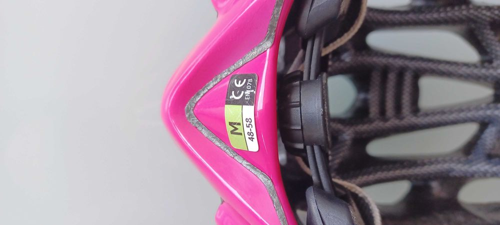 Capacete Kask Mojito Preto/Fúcsia