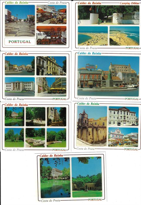 Caldas da Rainha - 11 Postais não Escritos