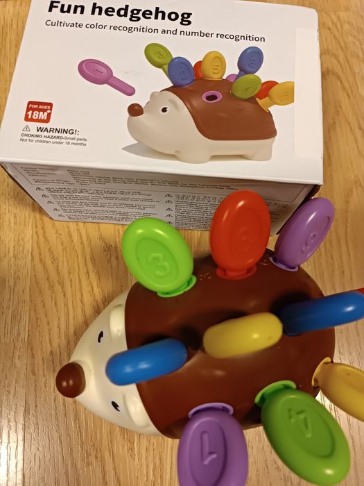 Jeżyk Sorter. Układanka Edukacyjna, Montessori.

 JEŻYK SORTER EDUKACY