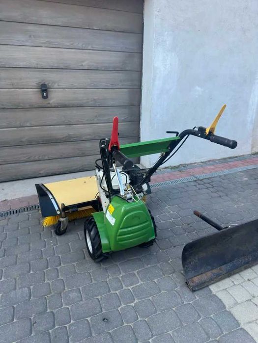 Profesjonalna zamiatarka spalinowa RMV Master Honda GX160 5.5 KM + pług Hako | Bieg wsteczny