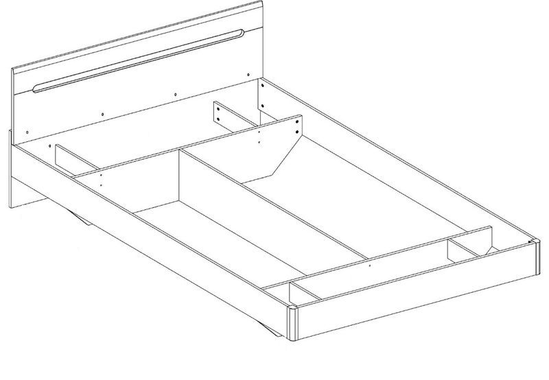 Кровать двуспальная "Бьянко" (160х200) · Харьков · Есть доставка