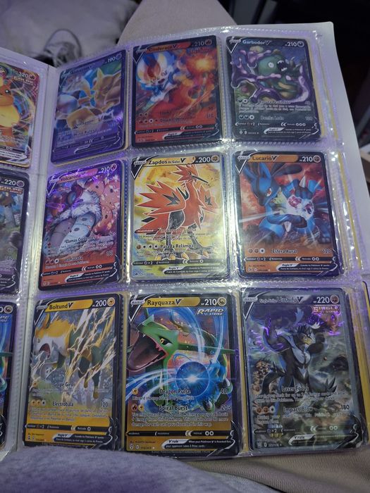 Caderneta de cartas de pokemon