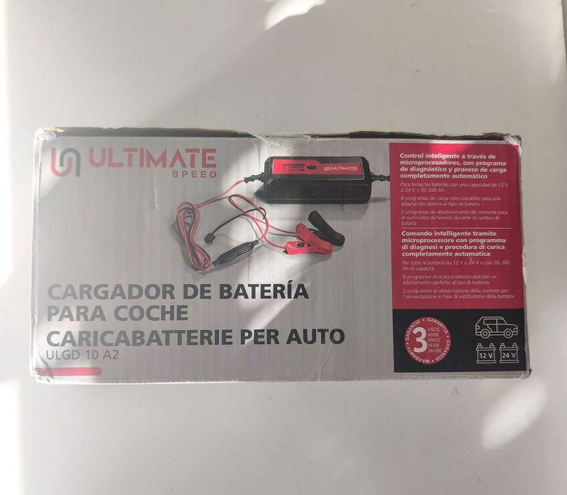Carregador Baterias 12v e 24v até 300Ah