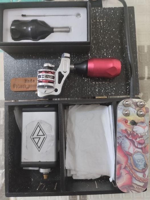 Тату машинка полностью в рабочем состоянии