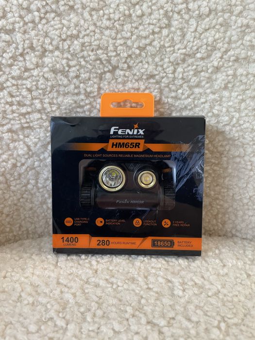 Fenix HM65R Raptor Налобний Ліхтар (1400 Люмен) ГАРАНТІЯ 5 РОКІВ!