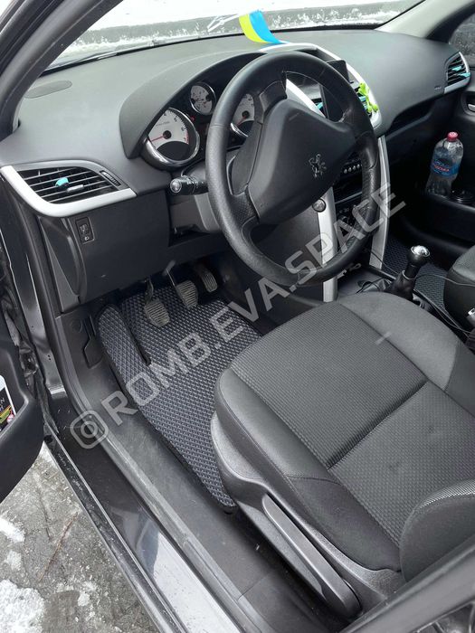 ЕВА EVA Коврики Peugeot 206 207 307 407 408 508 3008 5008 308 SW ЄВА