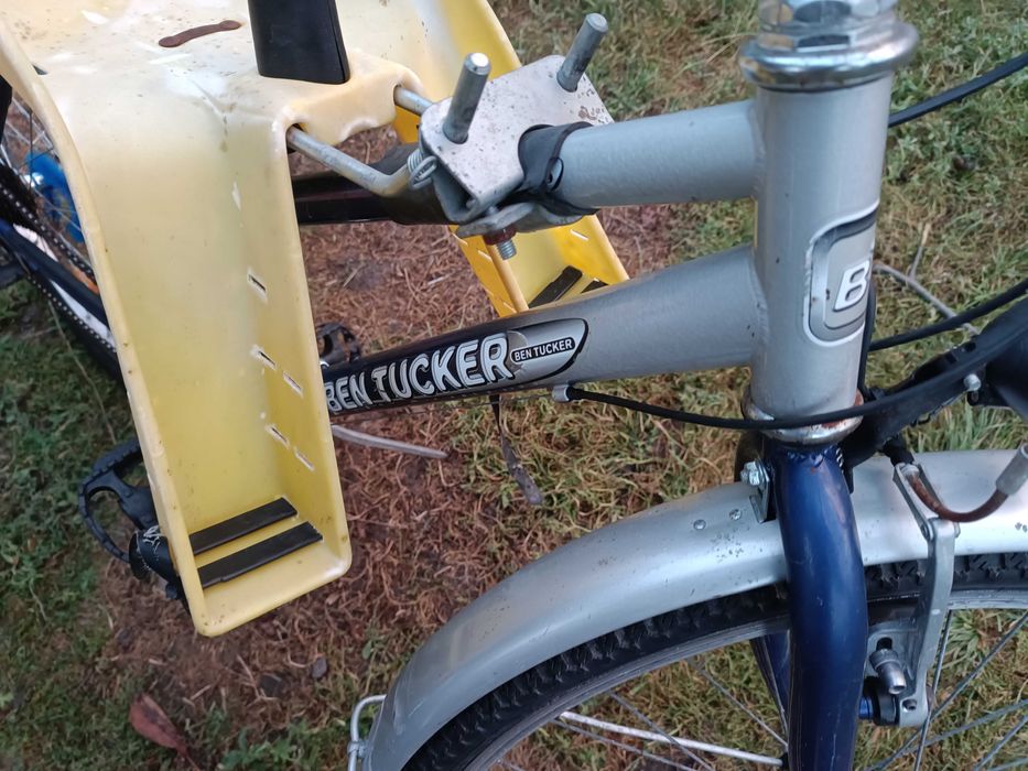 Велосипед з Європи з дитячим кріслом