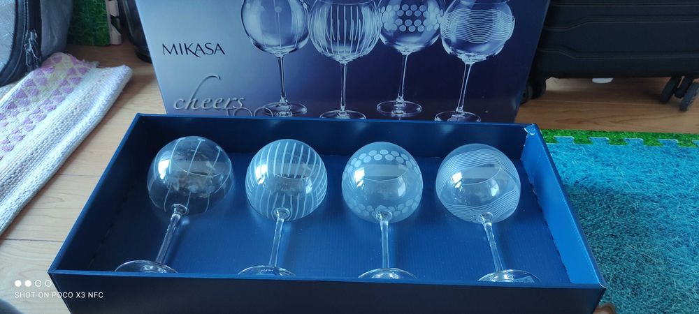 Novo preço. Copos cristal rigorosamente novos