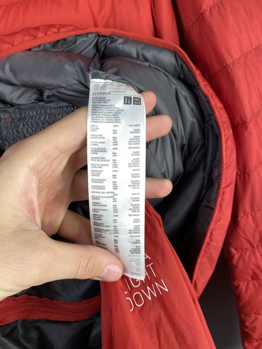 Чоловічий пуховик куртка Uniqlo мікропуховик